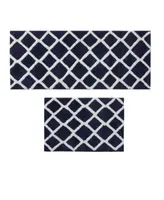 Madison Park Bittman Tufted Reversible Microfiber Bath Rugs