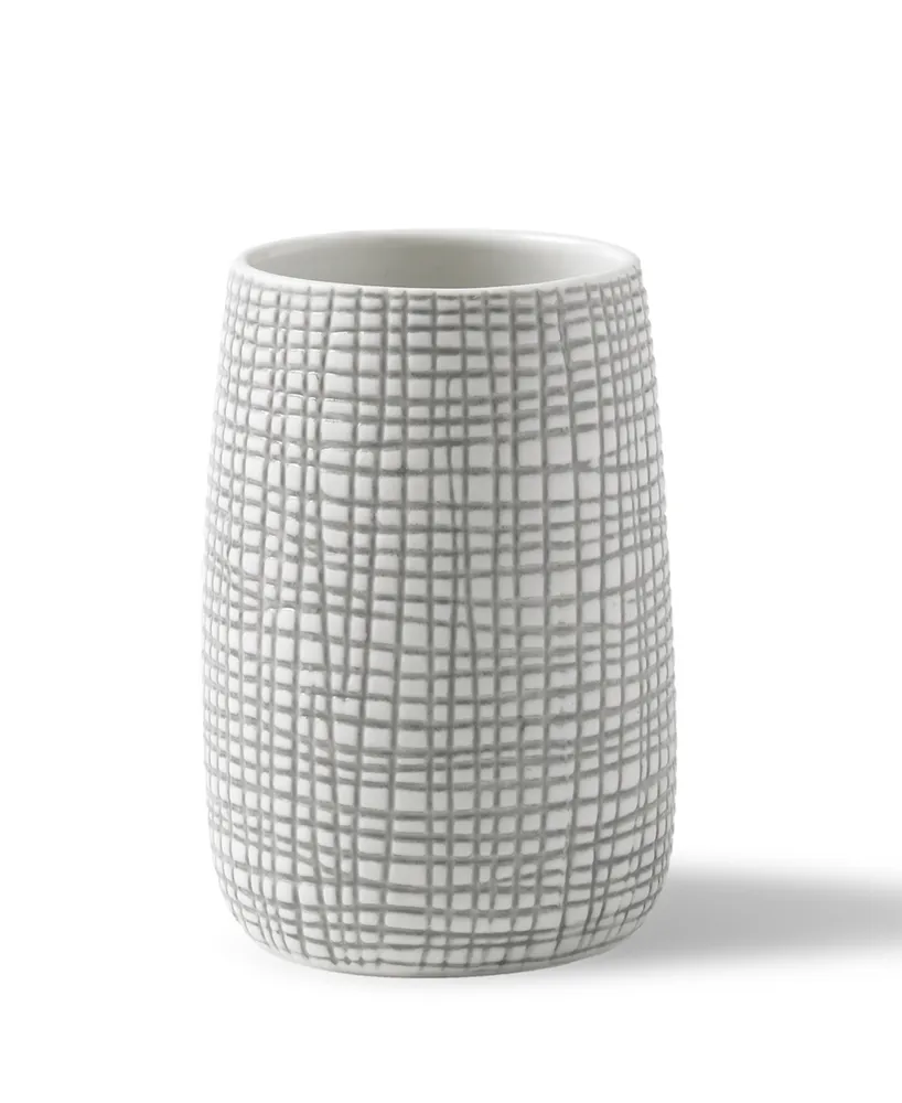 Cassadecor Cestino Embossed Porcelain Tumbler