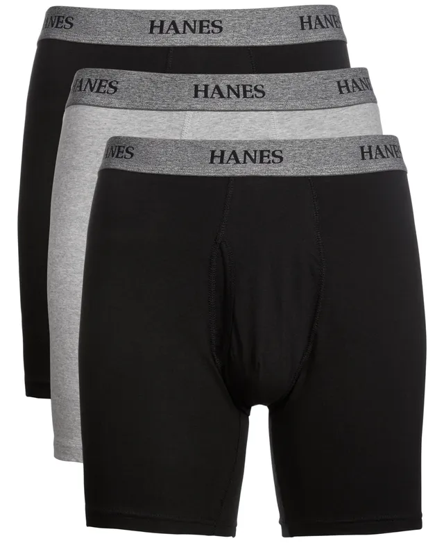 Hanes Big Boys Ultimate Dyed Boxer Brief with ComfortSoft Waistband, Pack  of 5 - Macy's