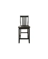 School House Bar Stool With 24" Seat Height (Set Of 2)