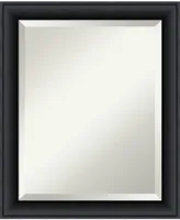 Amanti Art Nero 19x23 Bathroom Mirror