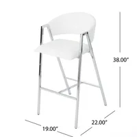 Marlon Modern Barstool (Set of 2)