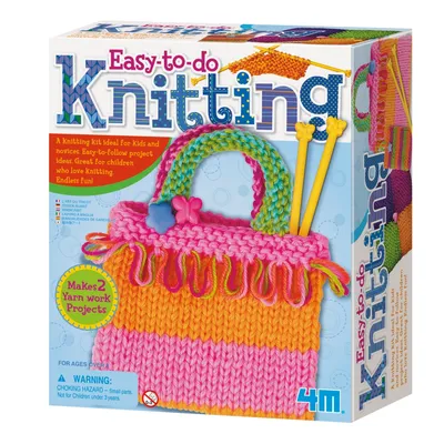 4M Easy To Do Knitting Kit