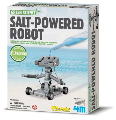 4M Salt Water Powered Robot Science Kit Stem