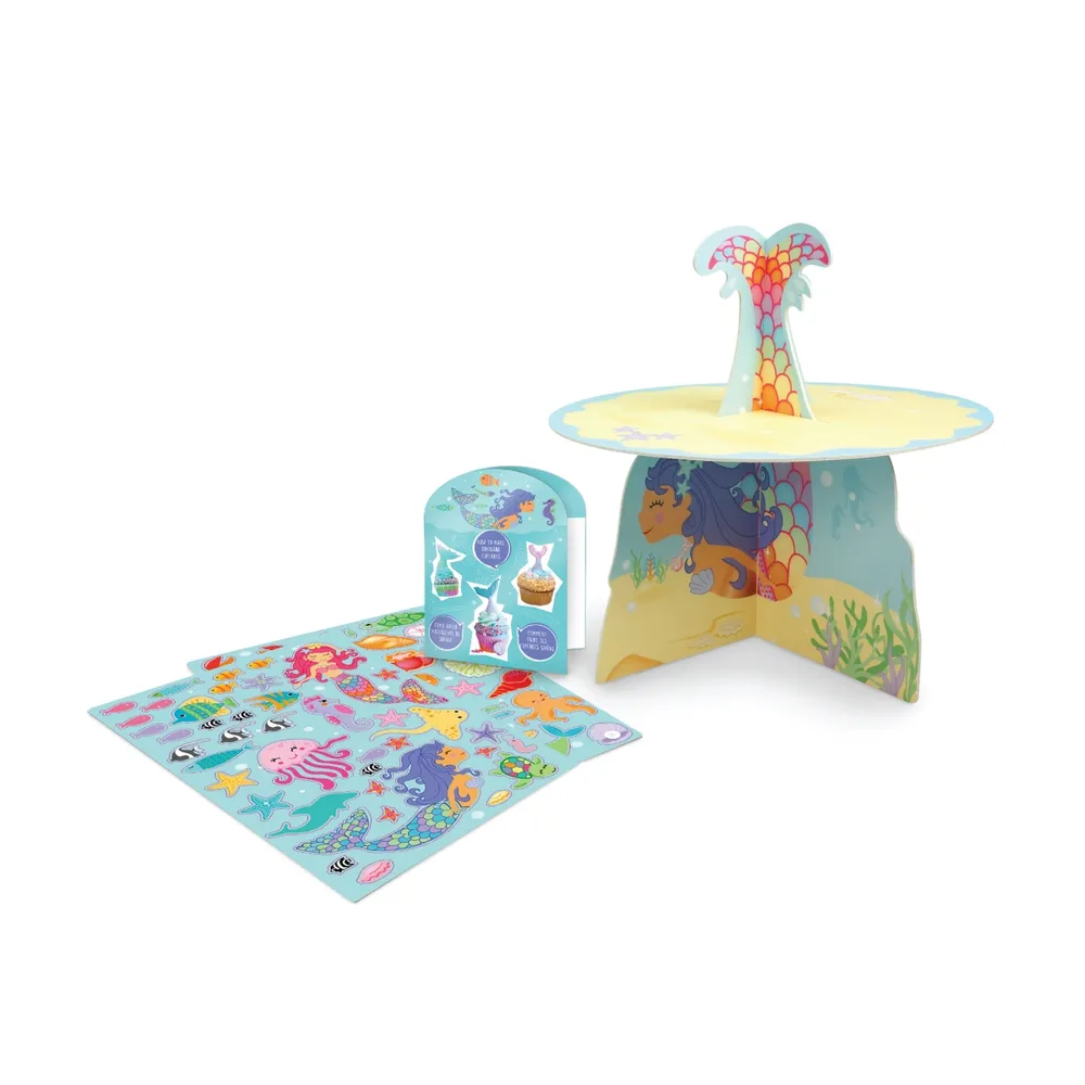 Gusto Mermaids Cupcake Activity Set Bake, Decorate, Play