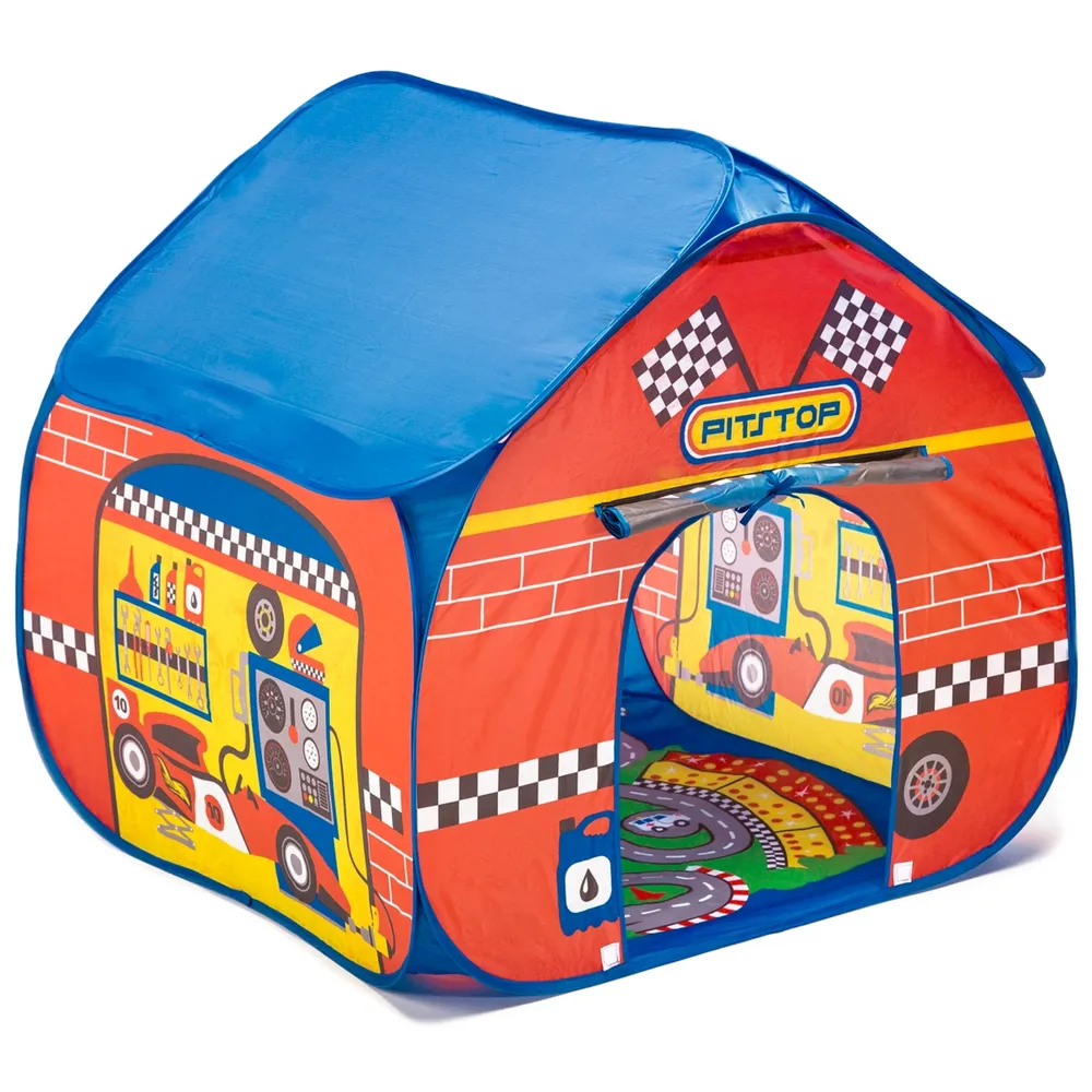 Fun2Give Pop It Up Pit Stop Tent With Race Mat