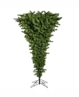 Vickerman 5.5 ft Green Upside Down Artificial Christmas Tree With 250 Multi