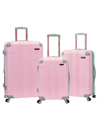 Rockland Sonic 3-Pc. Hardside Luggage Set