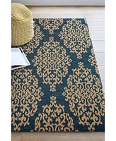 Closeout! Km Home Temptation Indoor/Outdoor 6'7" x 9'6" Area Rug