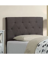 Verin Twin Tufted Adjustable Headboard