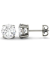 Moissanite Stud Earrings (3 ct. t.w. Diamond Equivalent) in 14k White or Yellow Gold