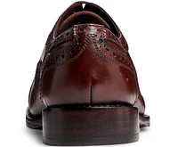 Anthony Veer Men's Ford Quarter Brogue Oxford Lace-Up Dress Shoe