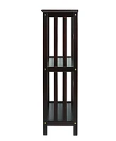 Mission Style 5 - Shelf Bookcase