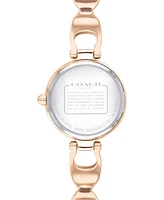 Coach Women's Park Rose Gold-Tone Stainless Steel Bracelet Watch 26mm