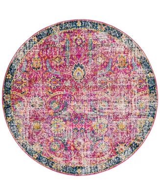 Livabliss Harput Hap-1013 Garnet 5'3" Round Area Rug