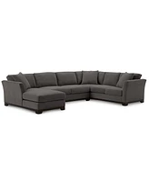 Elliot Ii 138" Fabric 3-Pc. Chaise Sectional, Created for Macy's