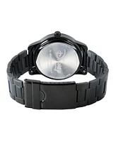 Disney Mickey Mouse Men's Black Alloy Watch