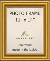 Amanti Art Townhouse Gold 11" X 14" Opening Wall Picture Photo Frame