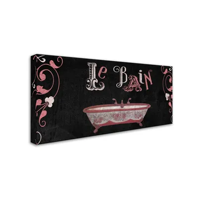 Color Bakery 'French Sign Ii' Canvas Art, 10" x 19"