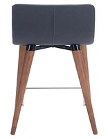 Zuo Jericho Counter Chair, Set of 2