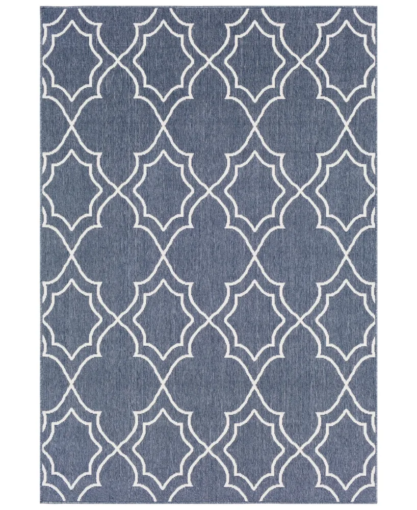 Livabliss Alfresco Alf-9650 Charcoal 3' x 5'6" Area Rug, Indoor/Outdoor