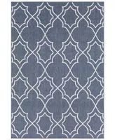 Livabliss Alfresco Alf-9650 Charcoal 3' x 5'6" Area Rug, Indoor/Outdoor