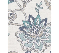 Livabliss Alfresco Alf-9674 Aqua 2'3" x 7'9" Runner Area Rug, Indoor/Outdoor