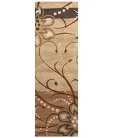 Surya Athena Ath-5006 Camel 2'6" x 8' Runner Area Rug