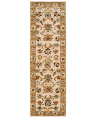 Livabliss Caesar Cae-1010 Khaki 2'6" x 8' Runner Area Rug