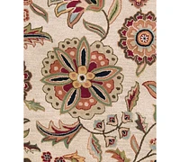 Livabliss Athena Ath-5035 Dark Brown 3' x 12' Runner Area Rug