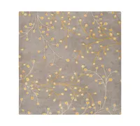 Surya Athena Ath-5060 Taupe 4' Square Area Rug