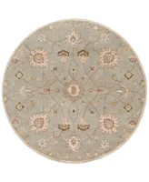 Livabliss Caesar Cae-1121 Khaki 6' Round Area Rug