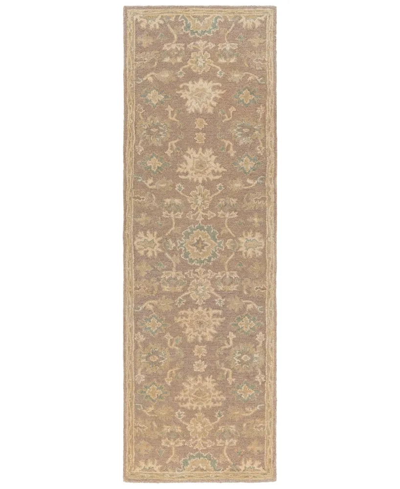 Livabliss Caesar Cae-1149 Camel 2'6" x 8' Runner Area Rug