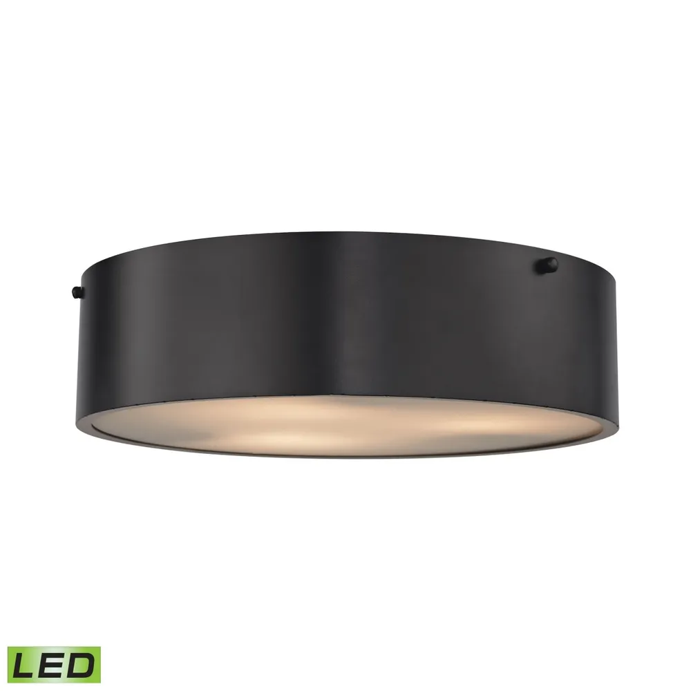 Clayton Light Flush in Oil Rubbed Bronze