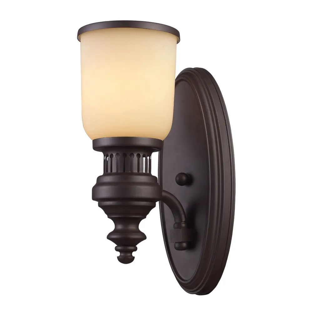 Chadwick 1-Light Sconce in Oiled Bronze