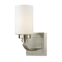 Dawson Collection 1 light bath in Brushed Nickel - Led Offering Up To 800 Lumens (60 Watt Equivalent)