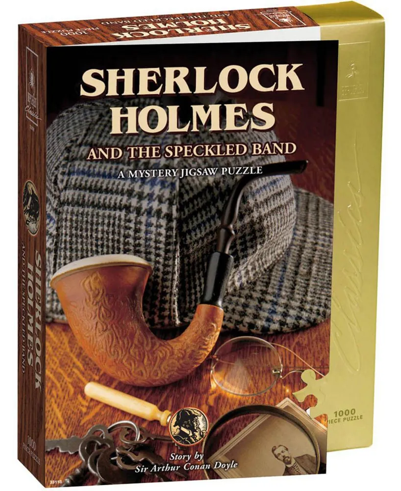 Sherlock Holmes and The Speckled Band Mystery Jigsaw Puzzle