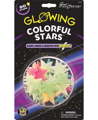 Glowing Colorful Stars