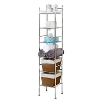 Honey Can Do 6-Tier Bathroom Storage Shelving Unit