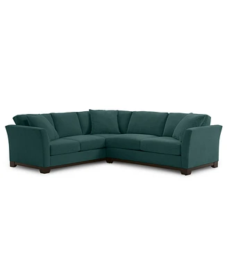 Elliot Ii 108" Fabric 2-Pc. Apartment Sectional Sofa, Created for Macy's