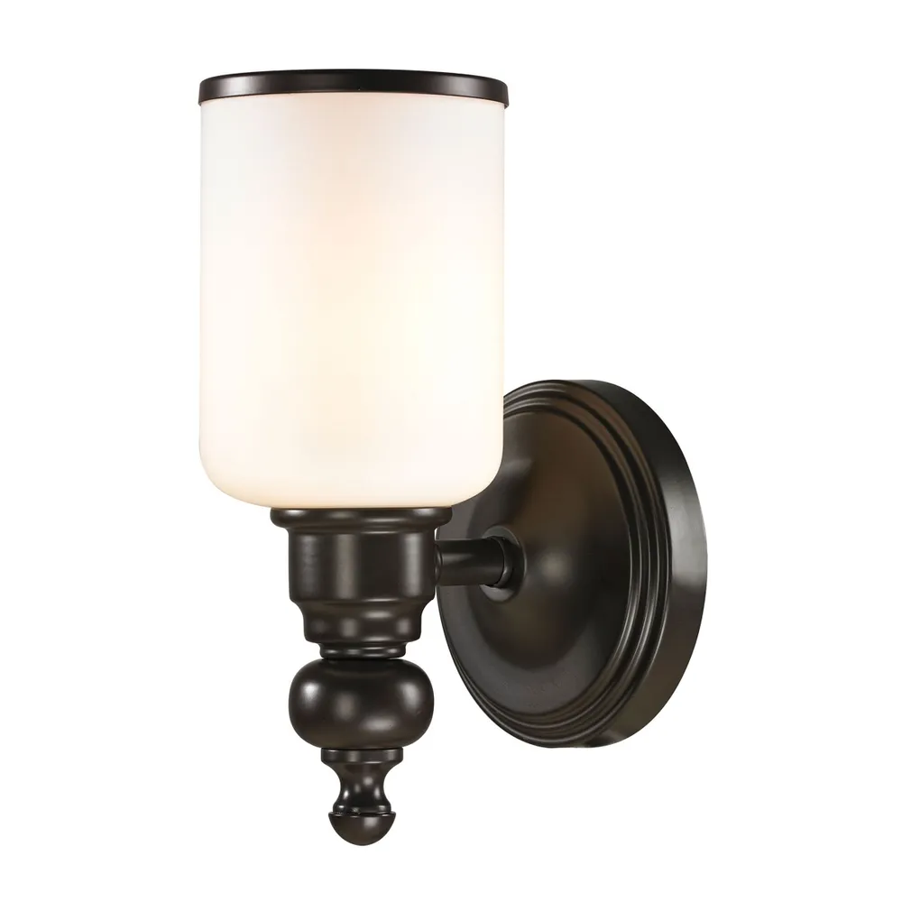 Bristol Collection 1 Light Bath in Oil Rubbed Bronze