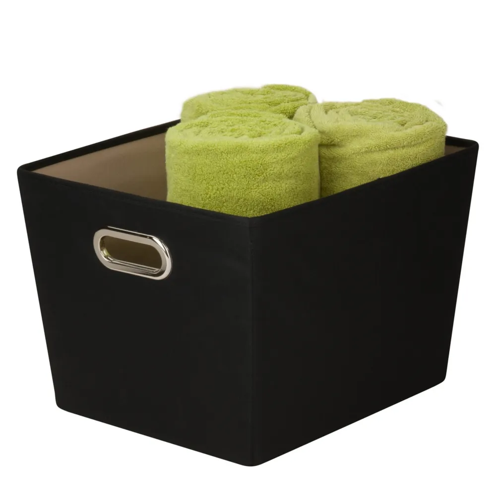 Honey Can Do Medium Decorative Storage Bin with Handles