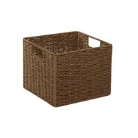 Honey Can Do Parchment Cord Storage Basket