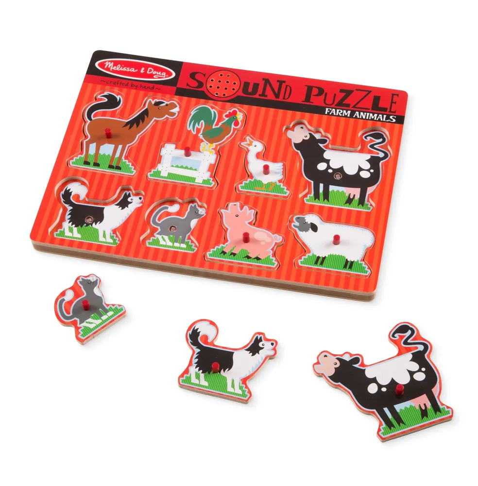 Farm Animals Sound Puzzle