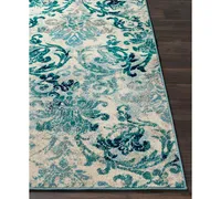 Surya Rugs Paramount Par-1102 Teal 2'2" x 7'6" Runner Area Rug