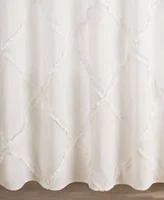 Laura Ashley Adelina 100% Cotton Shower Curtain, 72" x 72"