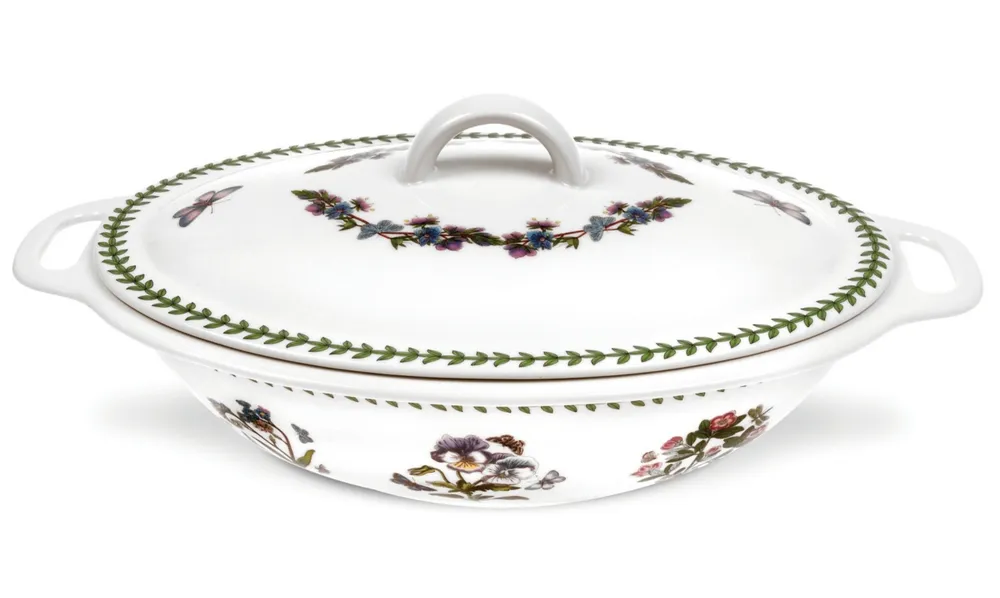 Portmeirion Botanic Garden Oval Covered Casserole