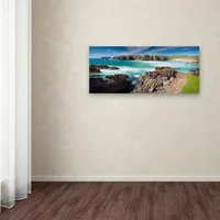 Michael Blanchette Photography 'Coast Of Lewis' Canvas Art, 10" x 24"