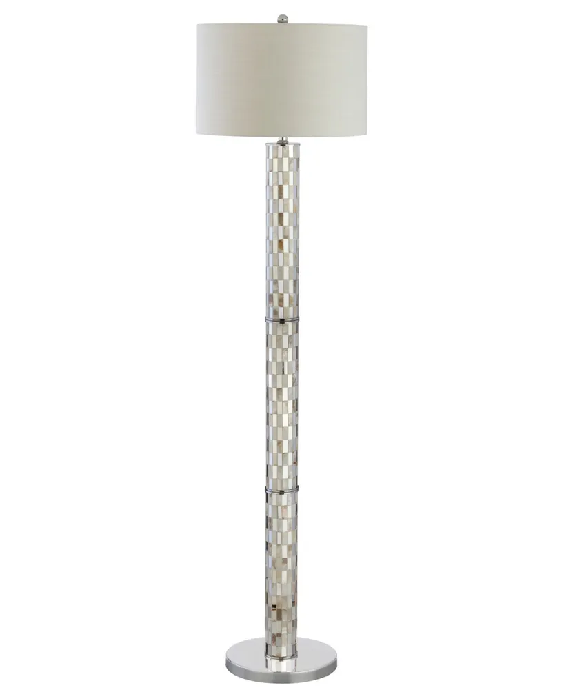 Jonathan Y Liam Mosaic Led Floor Lamp