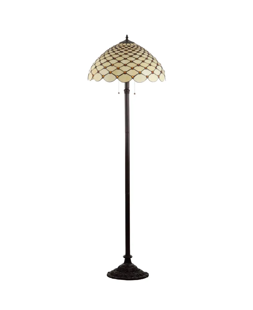 Jonathan Y Lee Tiffany- Led Floor Lamp